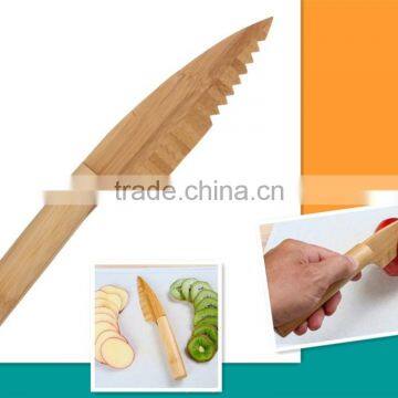 bamboo cutting Knife/bambu wooden knife