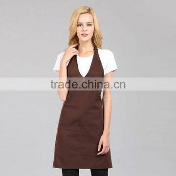 Wholesale Promotional Customized Cooking Cotton Kitchen Apron With Logo photo-2