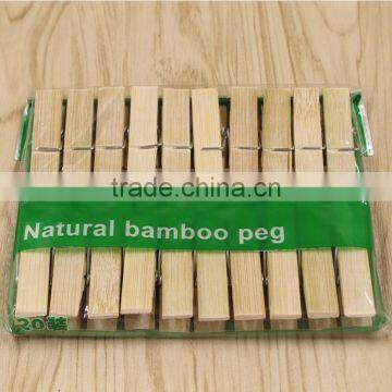 High Quality Cheap Bamboo Peg Clothes Peg Tent Peg photo-2