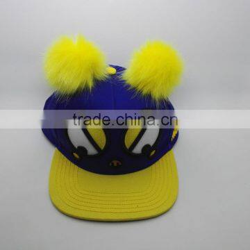 2017 New Lovely Baby Hat and Kids Hats With Ball Top photo-2