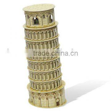 3D Puzzle-Leaning Tower