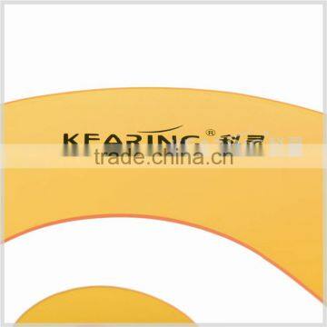 Kearing Chinese Manufacture High Quality French Curves Assorted 2 Pcs for Designing Underwear Cloud Rulers #1302S