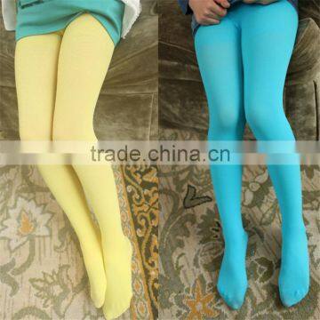 spring new dress Sweet candy color children tights color pantyhose