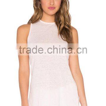 Tight Plain Open Back Tops Women Hot Girls in Tight Tank Tops photo-4