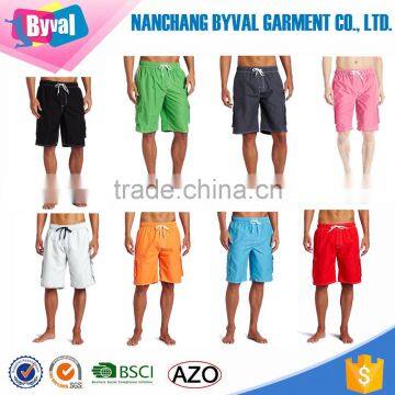 Wholesale Polyester Mens Board Shorts Beach Shorts Sublimation Swim Trunk Sports Pants Pocket Pants Custom
