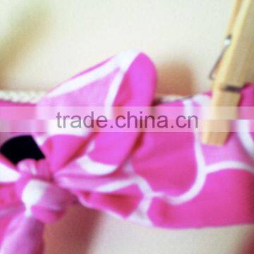 Boutique Cotton Baby Headbands Baby Girls Bowknot Fancy Hair Band photo-2
