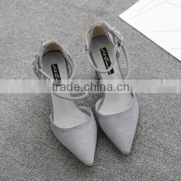 Zm50080b 2017 Europe Chunky High Heel Shoes New Style Ladies Sandals Shoes photo-4