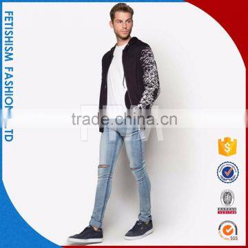 Short Time Delivery Black Hoodie OEM Custom Made Bomber Jacket photo-4