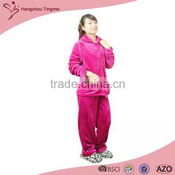 Soft And Luxury Custom Coral Fleece Pajama Pants,Lady Pajamas