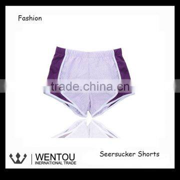 Newest Monogrammed Seersucker Running Shorts photo-3