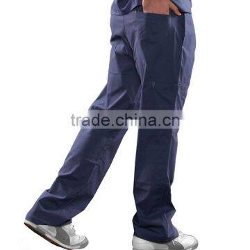 Unisex Multi Pockets Nurse Scrub Pant photo-3