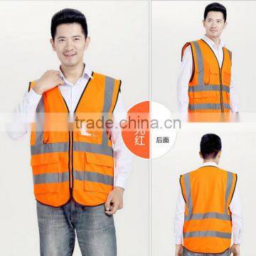 Wholesale Fluorescent hi Vis Reflective Safety Vest photo-5