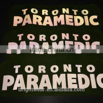 Heat Transfer Printed Reflective Logo on Patch Which Used on Safety Clothing photo-4