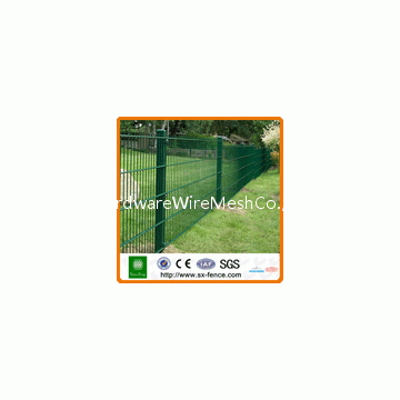 dark green color double wire mesh