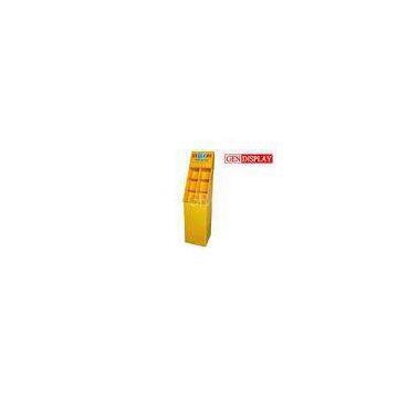 Cells Cardboard Point Of Sale Display Stands , Paper Glossy Retail Display Stands