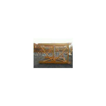 L68 Tower Crane Sections For Flat Head Tower Crane , Tower Crane Spare Parts