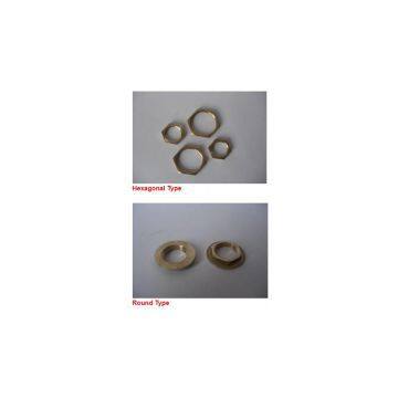Brass clamp ring Hexagonal  or Round Type