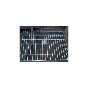 Hot dipped galvanized steel grating