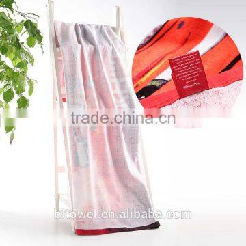 Beach Towel For Child Promotional Digital Printed Contton Bath Towel