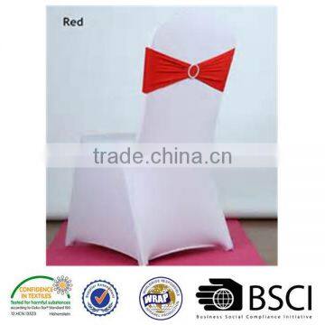 Spandex band chair covers for wedding party garden