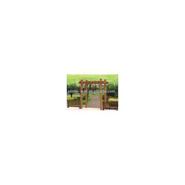 WPC outdoor gazebo