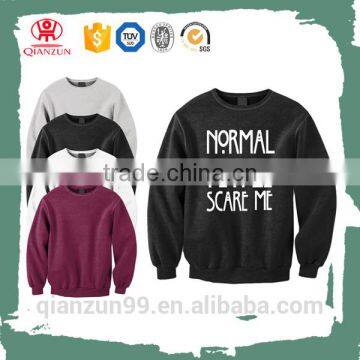 Fashion Cotton Hoodies&sweatshirts Custom Screen Print Mens Sweatshirt