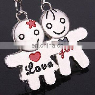 Fashion New Cute Boy&Girl Love You Letters Keychain Couple Valentine's Day Gift