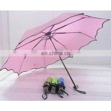 Rpet newest design red floading umbrella