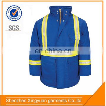 Wholesale winter construction safety fireproof protection jackets