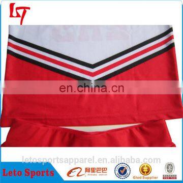 Plus Size Dance Wear Cheerleading Uniform Full Custom SublimationWholesale Fashion Tank Top Spandex Cheerleading Uniforms photo-2