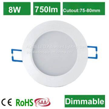 DL33 10W SAA CE Rohs Approved LED Flat Diffuser Downlight Ceiling Lighting Bathroom Lighting photo-3