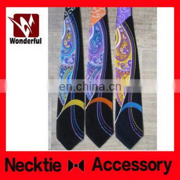 Fashion new products skinny wool print necktie