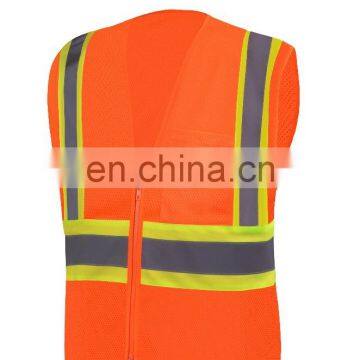 reflective jacket protective garments hi vis clothing construction vest to EN ISO 20471