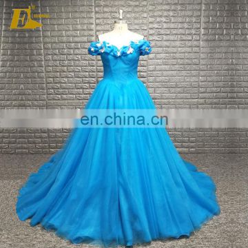 Sexy Off Shoulder Ball Gown Tulle And Organza Western Quinceanera Dresses 2017