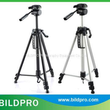 Travel Tripod Cheap Price Portable Extending Foldable DSLR Camera Tripod Fluid Head