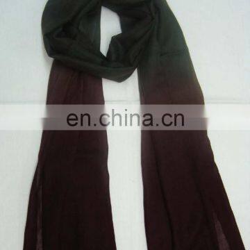 Silk Pashmina Wool With Ombre Shawls,stole's photo-3