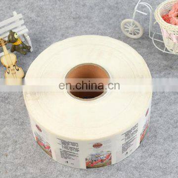 Eco Friendly Adhesive Colorful Printing Plastic Sticker for Cosmetic Spray Packaging photo-2