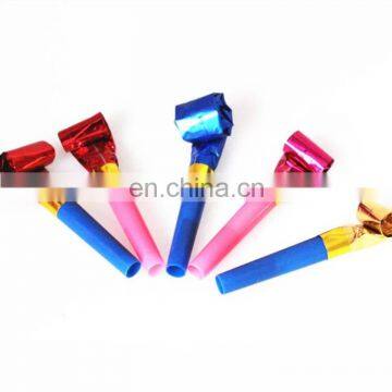 Colorful small paper Noise maker for party favor PH-2