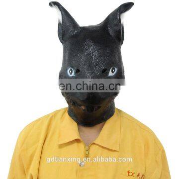 Fashion Funny Natural Klipdas Rabbit Party Colorful Latex Rubber Full Head Masks
