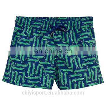 sublimation print swim trunks swimwear 2016 for little young boys