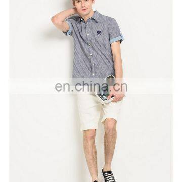 T-MSS531 Summer Fashion Contrast Color Latest Shirt Designs for Men photo-5