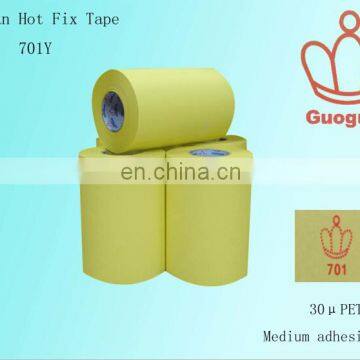 Guoguan Hot Fix Tape for Broncos Hot Fix Rhinestone Transfer