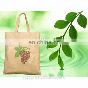 China Making HOT SALE recyclable cotton canvas tote handmade bag(can add your logo)