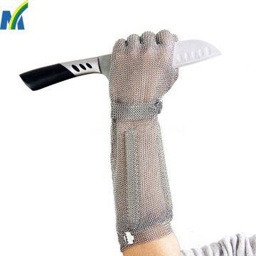 Stainless Steel Wire Mesh Cut Resistant Gloves photo-2