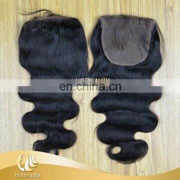 Free Parting 3 Way Part Closure Middle Part Swiss Lace Natural Black