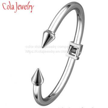 Stainless Steel Bracelet Fashion Jewelry Nail Cuff Bracelet/Bangle