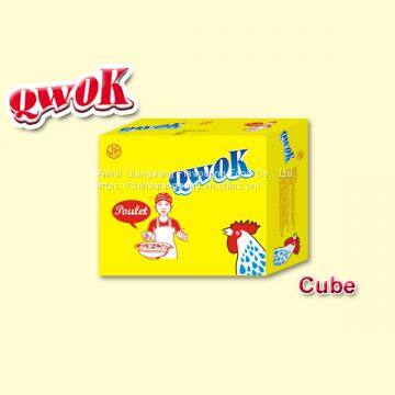 Mix Seasoning 10g Halal Chicken Poulet Bouillon Cube Stock Cube photo-2