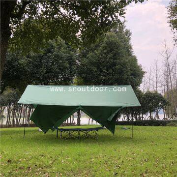 Outdoor Camp House Multi-functional Camping Tarp Oxford Waterproof Camp Equipment Flysheet photo-2