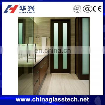 sandblasting tempered glass door for bathroom bedroom