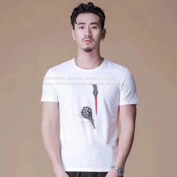 Men’s fashion design new style T-shirt clothing from factory